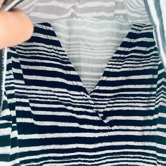 Smallshow black printed maternity tank top - Picture 4 of 8